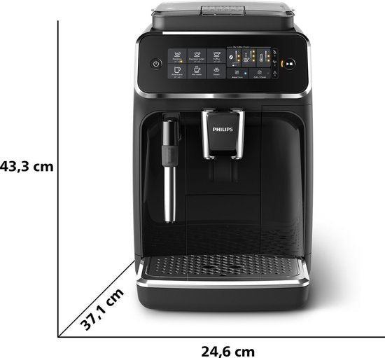 Philips 3300 Series EP3321/40 Espressomachine - 4 Soorten Koffie - Zwart
