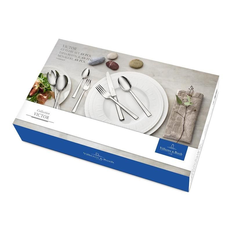 Bestekset Villeroy & Boch Victor 68-delig | BeeMarket