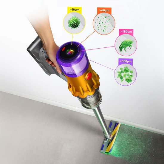 Dyson V12 Detect Slim Absolute - Steelstofzuiger Draadloos